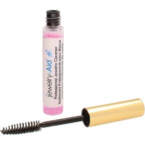 The Beadsmith Jewelry Aid Professional Cleaner – Wand Brush Applicator – .2 fl. oz./5.9ml Tube – Use on Jewelry, Eyeglasses and Smart Devices