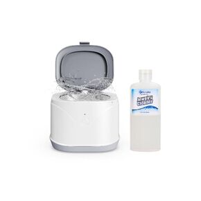 KUNPHY Jewelry Cleaner, Professional Ultrasonic Jewelry Cleaner for Use in All Ultrasonic Cleaner with 250ml Jewelry Cleaner Solution for Silver, Diamond, Rings, Gold and Glasses