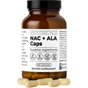 Santa Cruz Paleo NAC + ALA Caps