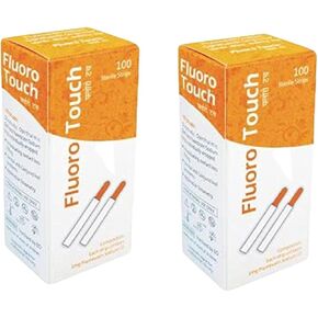 Ophthalmic Fluoro Touch Strips - 200 Pack of 2