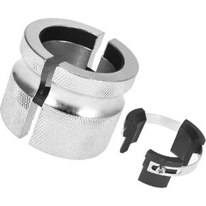 Motoforti Universal Motorcycle Adjustable Fork Seal Driver Tool, Carbon Steel, Silver Tone, 1 Pc