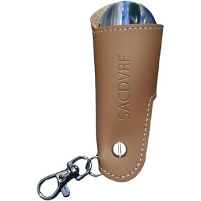 Shoe Horn for Men & Women,Travel-Friendly Mini Shoe Horn with Keychain & Holster,Durable Plastic Slip-On Aid for Kids