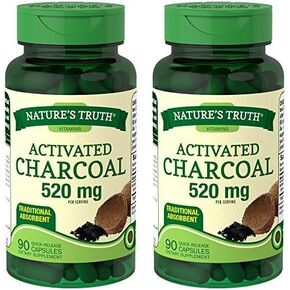 Nature's Truth Activated Charcoal, 1 Pack