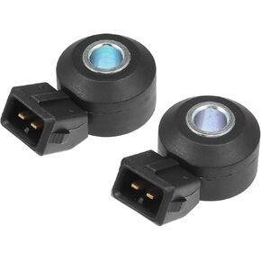 Motoforti Car Engine Ignition Knock Sensor ، Sensonation Sensor ، لنيسان Altima 2004-2007 ، Metal ، No.220607S000/22060AU010 ، Black ، 2pcs