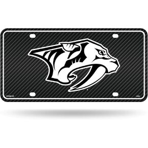 Rico Industries NHL Minnesota Wild Carbon Fiber Metal Auto Tag 8.5 بوصة × 11 بوصة - رائعة للشاحنة/السيارة/سيارات الدفع الرباعي in Kuwait