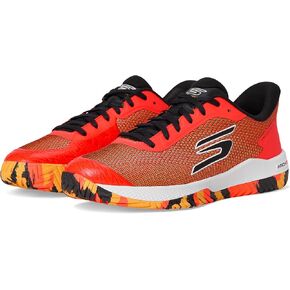 SKECHERS Men's Pickleball Viper Court Pro 2.0 Sneaker, Orange, 11