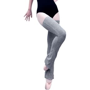 Ballet Flared Leg Warmers 1 Pair 29.5 Inches Over The Knee Elastic At Top For Women