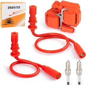 Ignition Coil w/Spark Plug Wire for Polaris 4010425 4014007 Sportsman 850 2012-2024 Scrambler 850 2013-2023 4013328 4013327 3022438