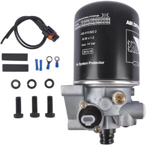 R955079 Air Dryer 1200p System Saver 12-Volts DC Fits Volvo Kenworth Peterbilt International Western Star Trucks ، يحل محل Meritor Wabco R955300 Haldex 955079CX