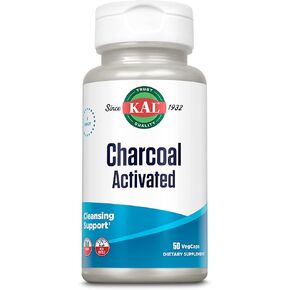 Kal Charcoal 280mg - 50 كبسولة