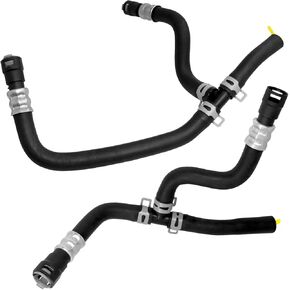 Engine Heater Hose Set Assembly, Compatible with 2009-2017 Chevy Traverse, 2008-2017 Buick Enclave, 2007-2010 Saturn Outlook, 2007-2016 GMC Acadia, 3.6L, Replaces# 20765678 25862087 25862088 626-562