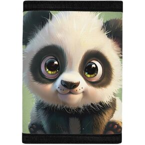 GLUDEAR Kid Boy Girl Lightning Viking Dragon Cross Wallet Trifold Youth Wallet Coin Pocket Card Holders Money Organizer