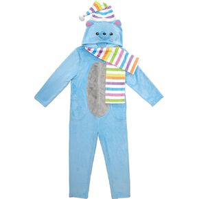 IScream Big Girls Silky Soft Plush Romper anyie - Winter Scenees Collection
