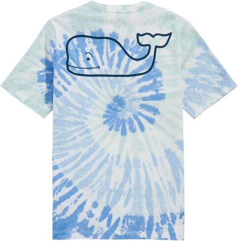 vineyard vines Boys' Vintage Whale Outline Tie Dye Short-Sleeve Tee in Saudi Arabia