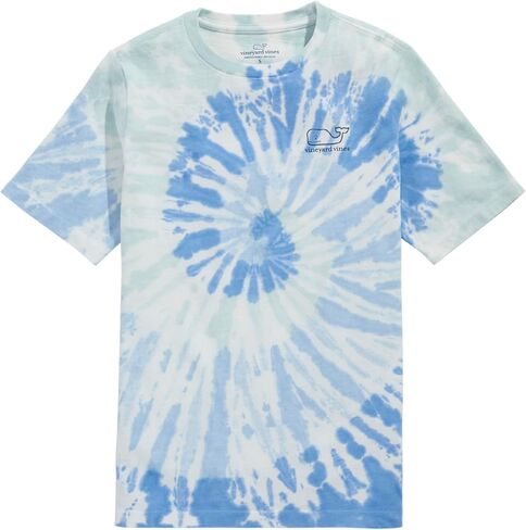 vineyard vines Boys' Vintage Whale Outline Tie Dye Short-Sleeve Tee in Saudi Arabia
