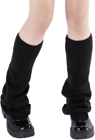 Komorebi الساق تدفئة y2k kawaii الساق تدفئة للفتاة النساء لطيف الجوارب الحياكة y2k harajuku goth ملحقات goth in Saudi Arabia