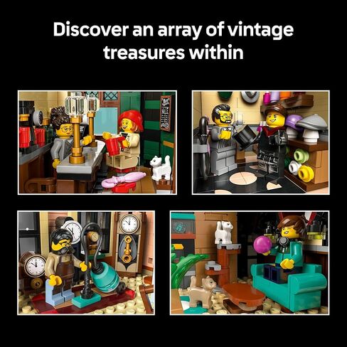 LEGO Icons Tudor Corner Building Set for Adults 18+ - DIY Miniature House Kit - Collectible Mini House Building Set for Men and Women - Crafting Gift for Adults - 10350 in Saudi Arabia