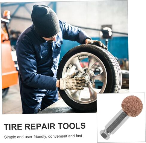 Gatuida Professional Tire Buffer Wheel Vehicle Tire Tool Vehicle Tire Grinding Head Easy to Handle Repair Kit in Saudi Arabia