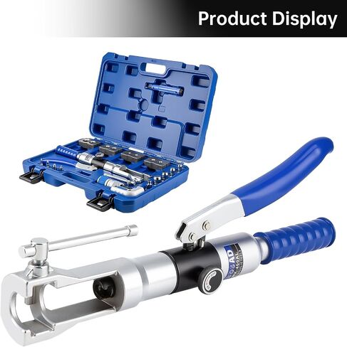 Hydraulic Flaring Tool Kit for 3/16 to 7/8 inch and Swaging Tools Soft HAVE Copper Tube Extrusion Type Water Gas Line Automotive Plumbing,Not for Brakeline Fuel Transmission Brake Line in Kuwait