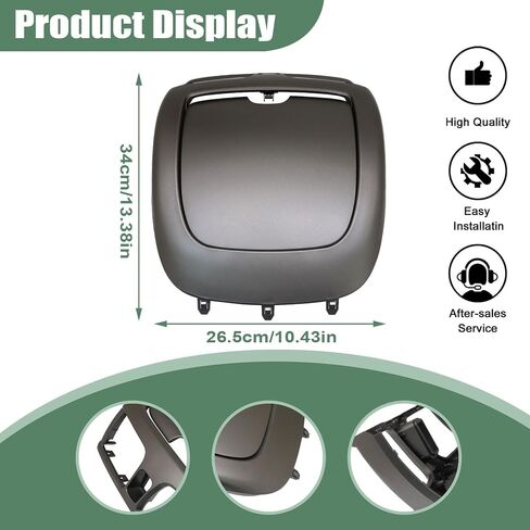 رمادي مكيف الهواء الرمادي Vent Vatele Panel AC Grille Box Panel Kit 682605M002 متوافق مع Nissan Sentra Sunny 2000-2006 Dasbecan Center Dash A/C Outlet Air Vent in Saudi Arabia