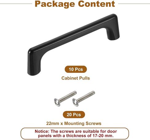 uxcell Cabinet Pulls, 10Pcs 5 Inch - Aluminum Alloy Drawer Handles, Furniture Kitchen Hardware Handle for Door Wardrobe Cupboard Vanity (Pearl Gold) in Saudi Arabia