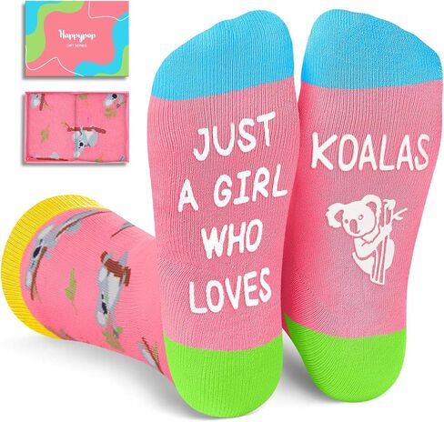 HAPPYPOP Monkey Gifts for Monkey Lovers - Funny Monkey Socks for Women, Funny Monkey Gifts for Teen Girls, Christmas Stocking Stuffers in Saudi Arabia