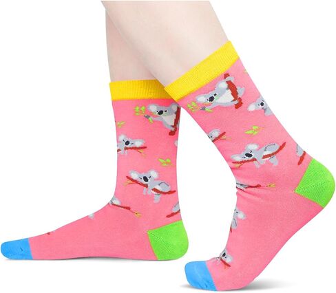 HAPPYPOP Monkey Gifts for Monkey Lovers - Funny Monkey Socks for Women, Funny Monkey Gifts for Teen Girls, Christmas Stocking Stuffers in Saudi Arabia