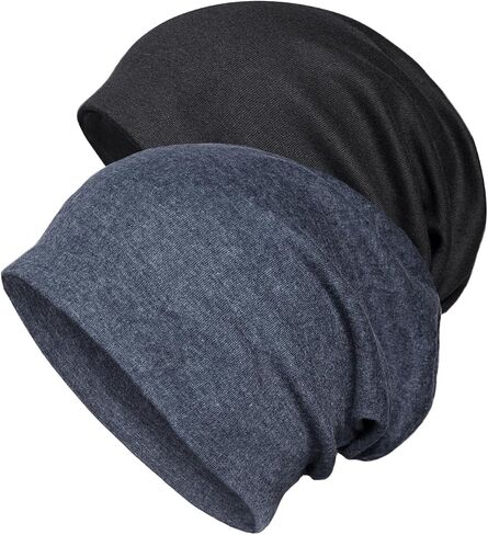 Senker Fashion Cotton Hats Beanie Hats ، أغطية رأس كيميائية للنساء للنساء لينة خفيفة الوزن سقف جمجمة CAP مرنة CAP in Saudi Arabia