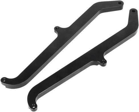 JFG RACING Dirt Bike Rack Luggage,CNC Motorcycle Top Rack Cargo CNC for DRZ400 DRZ400S DRZ400SM KLX400 KLX400S All Years-Black in Saudi Arabia