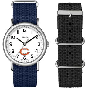Timex Unisex Weekender Box Set 38mm Watch - Chicago Bears