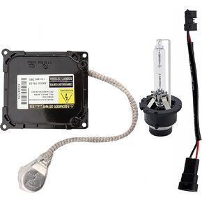 Xenon HID Headlight Ballast Control Unit with Igniter and D4S Bulb Compatible with Lexus IS250, RX350, GS350, ES350, GS300, GS350,Prius, Solara, Venza | Replaces OE# KDLT003 85967-5202 DDLT003