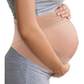 Pregnancy Belly Band for Pregnant Women, Breathable Maternity Belt, Adjustable Pregnancy Belly Support Band