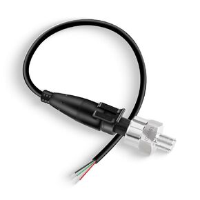 100psi Fuel Pressure Sensor, 0-100 Psi Pressure Sender 1/8" -27 NPT Pressure Transducer Sensor Stainless Steel with Connector Harness Kit