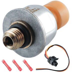 1845428C92 6.0 Powerstroke Fuel Injection Press Sensor مستشعر ICP مع مجموعة Pigtain For Ford F250 F350 F450 F550 E350 E450 استبدال 4C3Z-9F838-AB 1845427C2