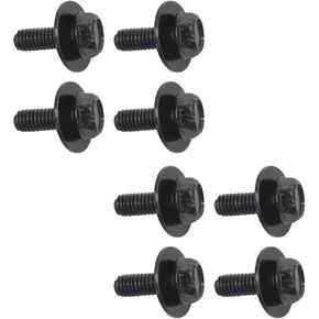 2025 Upgrade 8pcs 12mm Top Front Skid Plate Bolts and Gasket Compatible for T-oyota Tacoma FJ Tundra Land Cruiser 2013-2020