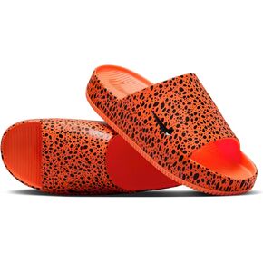 Nike Calm Electric Men's Slides (HF1067-800, Total Orange/Total Orange/Dark Obsidian)