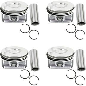 N14 محرك المكابس والخواتم 4pcs φ77mm φ20mm نوبات لـ mini r55 r56 r57 r58 R59 Cooper 07-12 N14 5FS EP6C N14B16A N14B16C 1.6 (1598CC) 11257540609