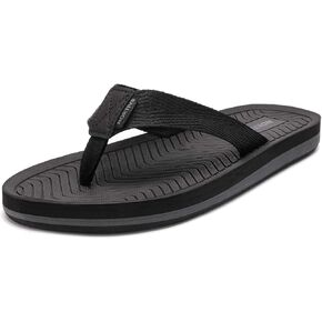 Nortiv 8 Men's Flip Flops Thong Thong Sandals مريحة خفيفة الوزن شاطئ الأحذية Reviva