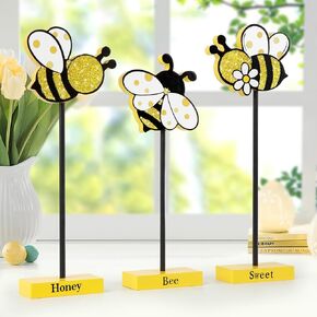 3 Pcs Summer Tiered Tray Decorations Set Watermelon Wood Table Signs Tabletop Farmhouse Summer Table Decor Hello Summer Decorations for Party Office Home Bedroom Kitchen(Watermelon)
