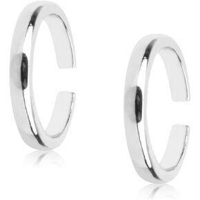 2pcs Toe Rings for Women, Adjustable Toe Rings Set Classic Minimalist Simple Design Open Band Beach Foot Jewelry for Summer Vibes