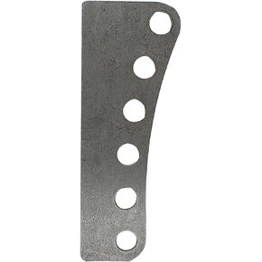 Allstar Performance ALL60165 1/8" Steel 6-Hole Design Pan Hard Bar/Third Link Bracket - Pair