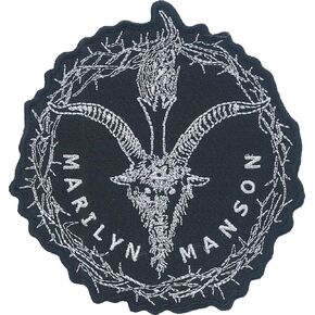 Marilyn Manson Bapho Head Patch