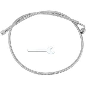AN4 Turbo Oil Feed Line Kit 36" Pressure Remote Turbocharger Oil Drain Return Line with Adapter,Wrench 1 Set