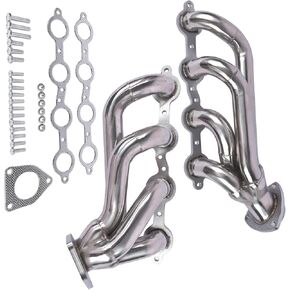 Manifold Headers Replacement for Chevy Silverado 1500 Classic 2500HD 3500HD Classic 6.0L 2002-2016