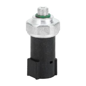 Motoforti A/C Pressure Sensor Switch, Air Conditioner Clutch Cycle Switch, for Nissan 240SX 1996-1997, Metal, No.921374S100, Silver Tone