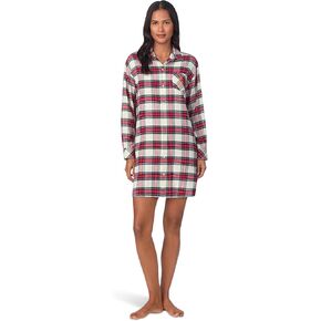 Lauren Ralph Lauren Women's Long Sleeve His Shirt Sleepshirt