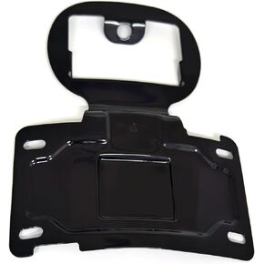 Metal Motorcycle Licencle Ricelcy Rission Bracket Mount Tag Mount Hound Harley Electra Road Ultra Limited CVO flhtkse flhtcu flhtcul flhtkl fltruse (أسود)