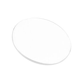 Watch Crystal Len Glass, 35mm Dia. 1mm Thicken, Sapphire Flat Round Face Crystals Replacement Lens Clear - (Applications: for Watchmaker Repair Electronic Mechanical Watches)