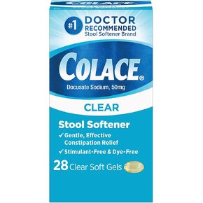 COLACE CLEAR CLEAR SWIRTENER كبسولات هلام ناع