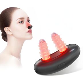 Red Light Nasal Therapy Device, Rechargeable Red Light Nasal Therapy for Nose, Lightweight, Comfort, Easy to Use